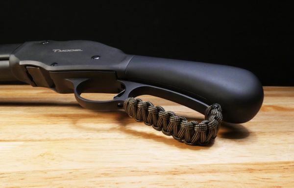 lever-action-paracord-wrap-black-tan-stripe